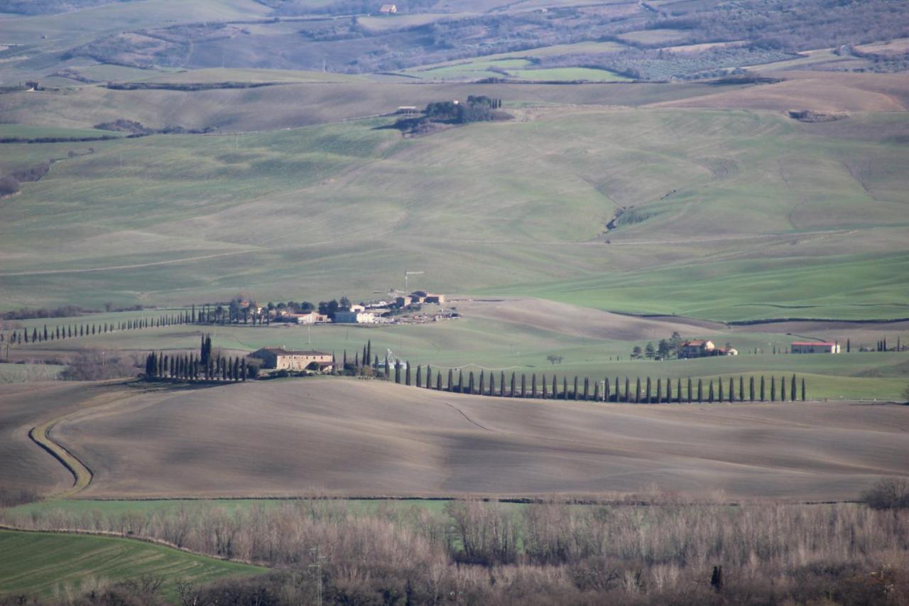 Casanova - Panoramic Rooms And Suites San Quirico dʼOrcia Kültér fotó
